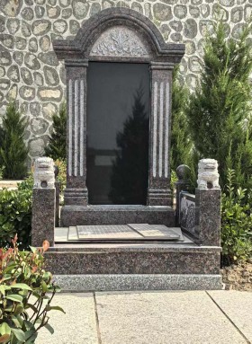 龙寿山墓碑展示