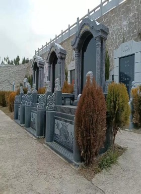 龙寿山墓碑展示